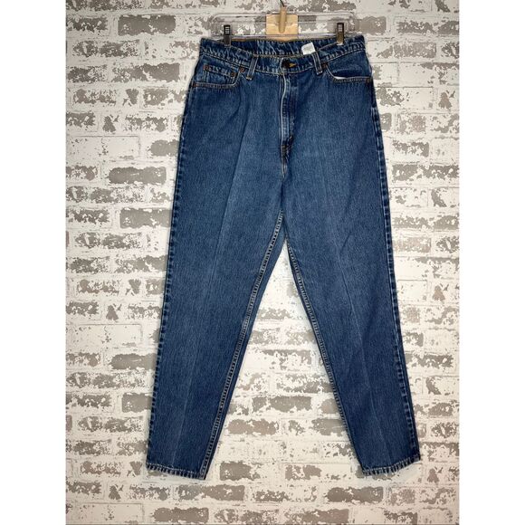 Levis | women vintage 512 slim fit tapered denim jeans - Picture 6 of 8